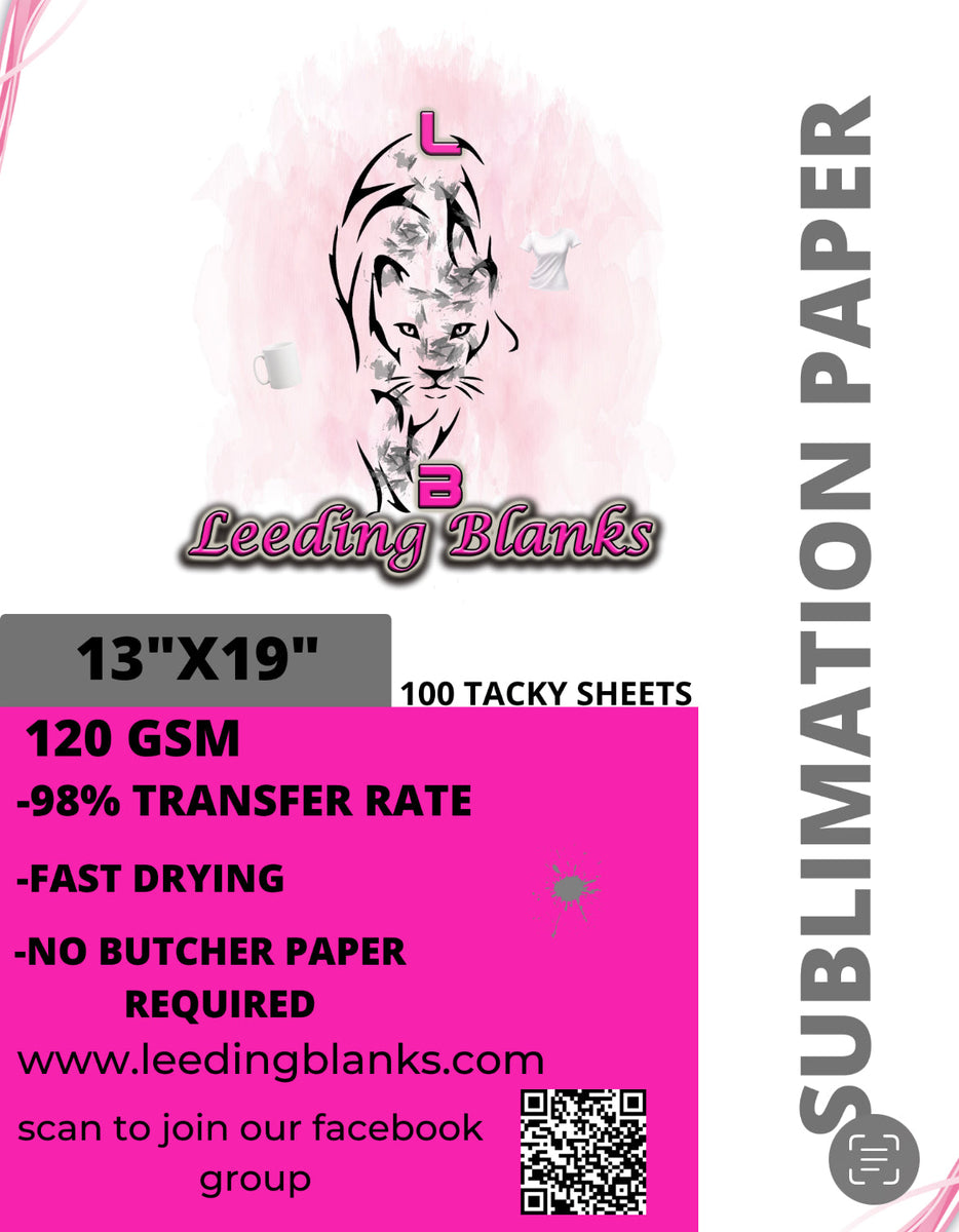 Sublimation Paper Tacky (fabric only) –