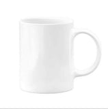 11oz ceramic white sublimation mug with white box